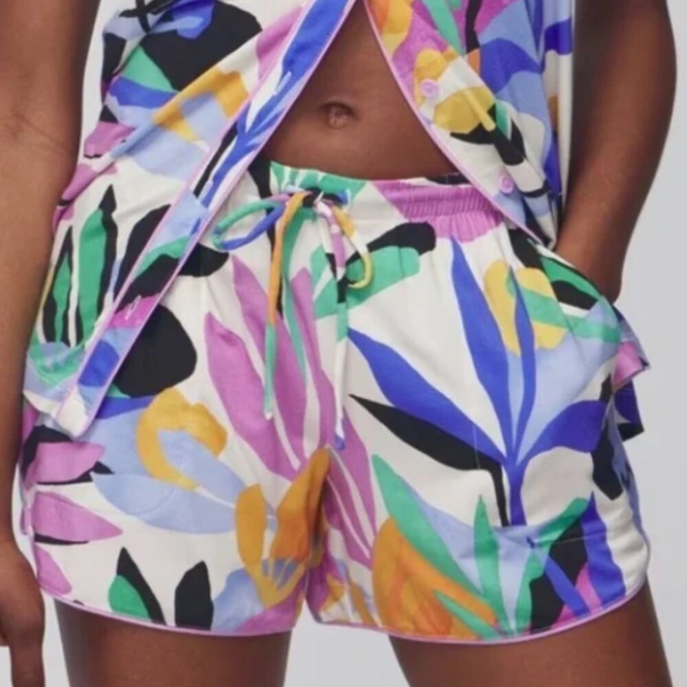 NWT Soma COOL NIGHTS Cami & Printed Short Pajama Set - Picture 6 of 8